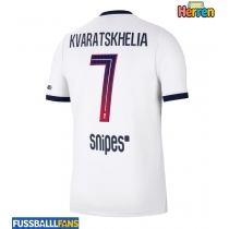 Paris Saint-Germain Khvicha Kvaratskhelia #7 Auswärtstrikot 2026-27 Kurzarm